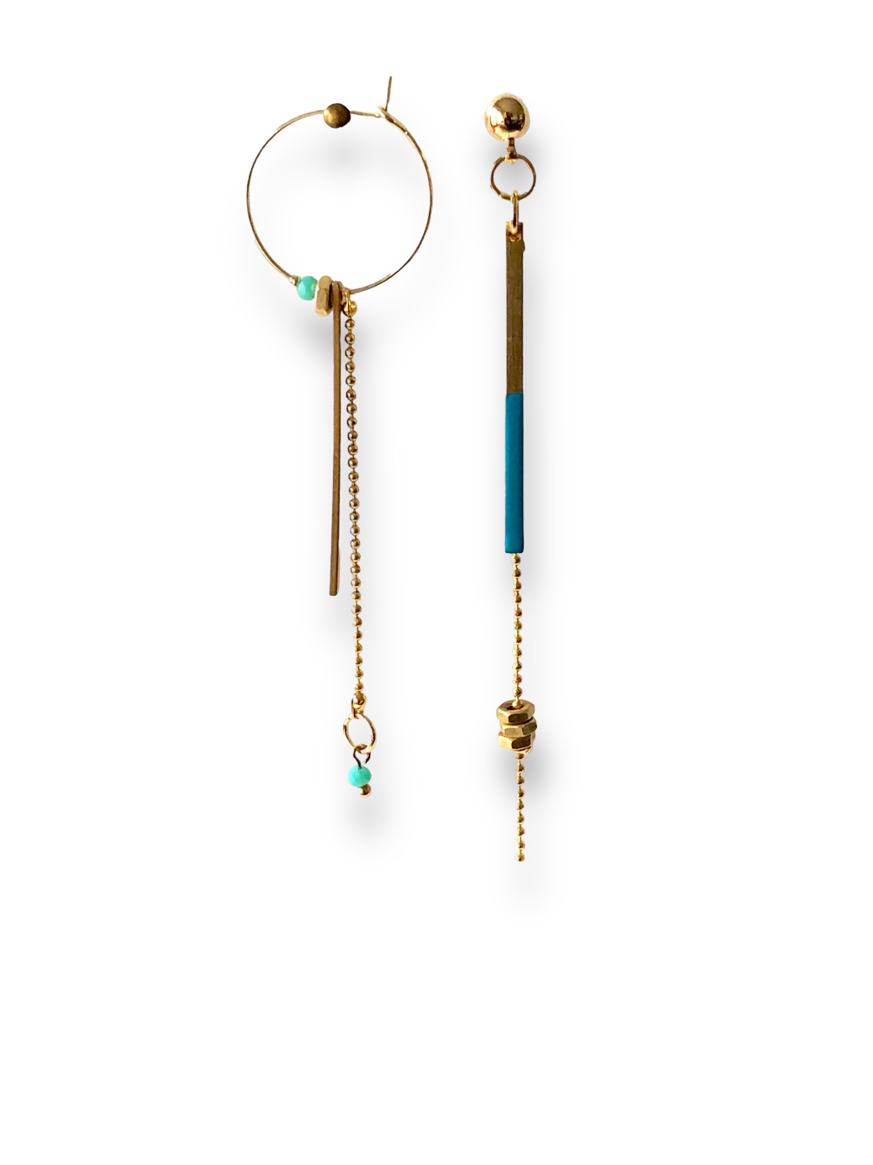 https://www.margauxcoquelicot.fr/shop/Boucles-d-oreilles-depareillees-ecrous-email-turquoise-Oh-la-la-_p979.html
